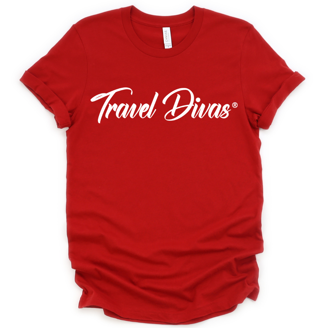 Redwhite Sisterhood T Shirt Travel Divas Online Store