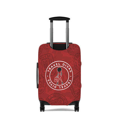 Divas Travel Luggage Cover - RED