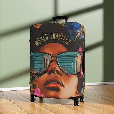 World Traveler Luggage Cover