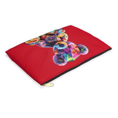 Diva Bear Red Accessory Pouch