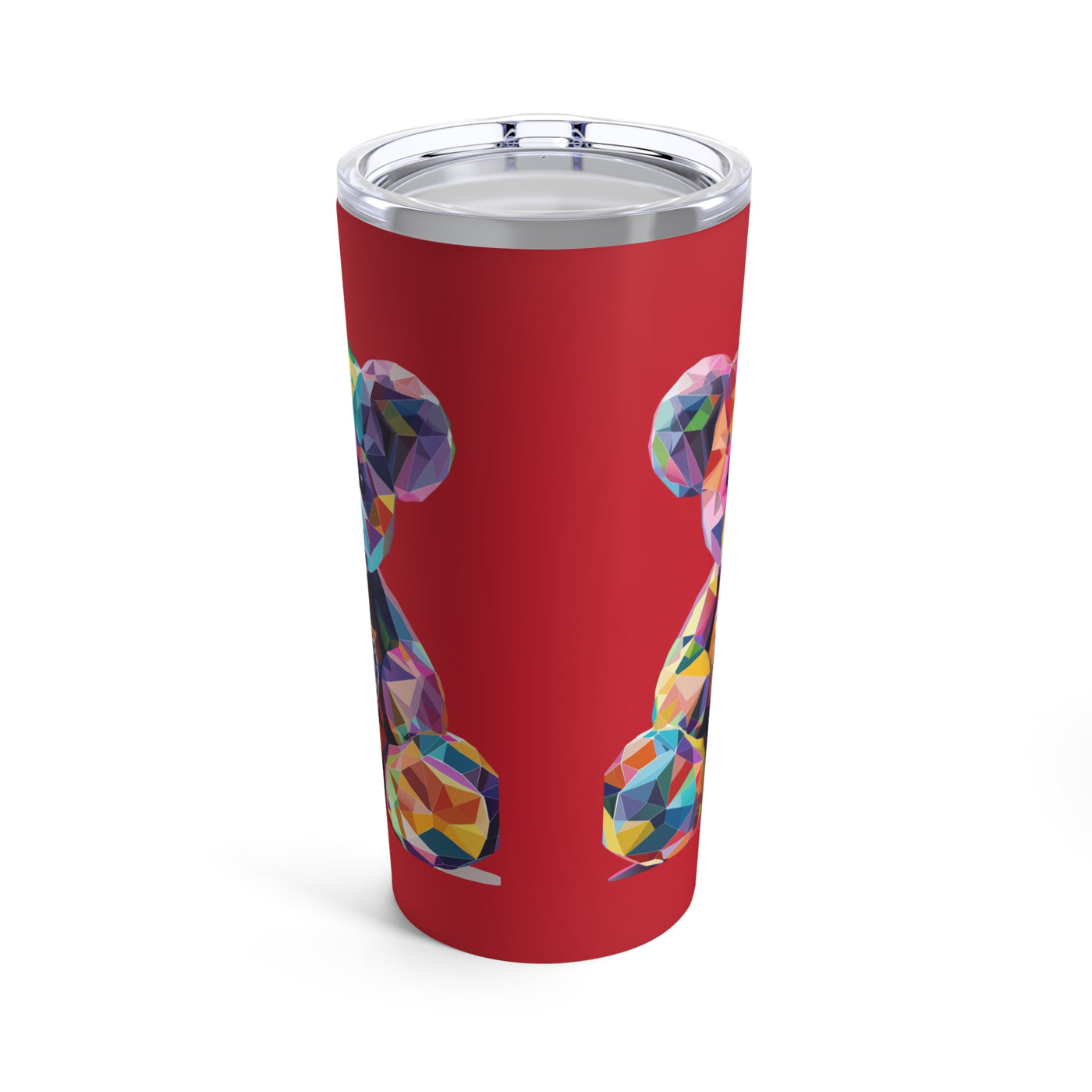 Diva Bear Red Tumbler 20oz