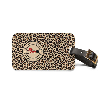 Leopard Luggage Tag