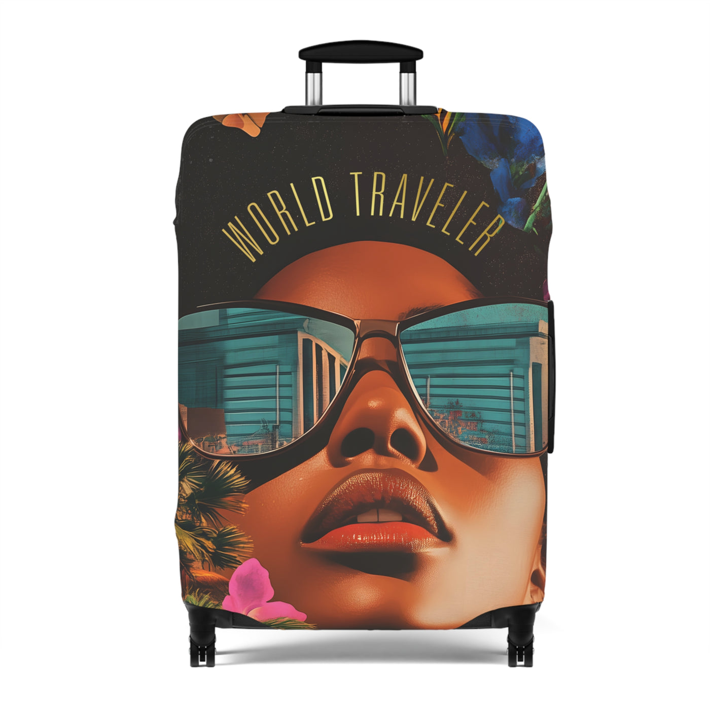 World Traveler Luggage Cover