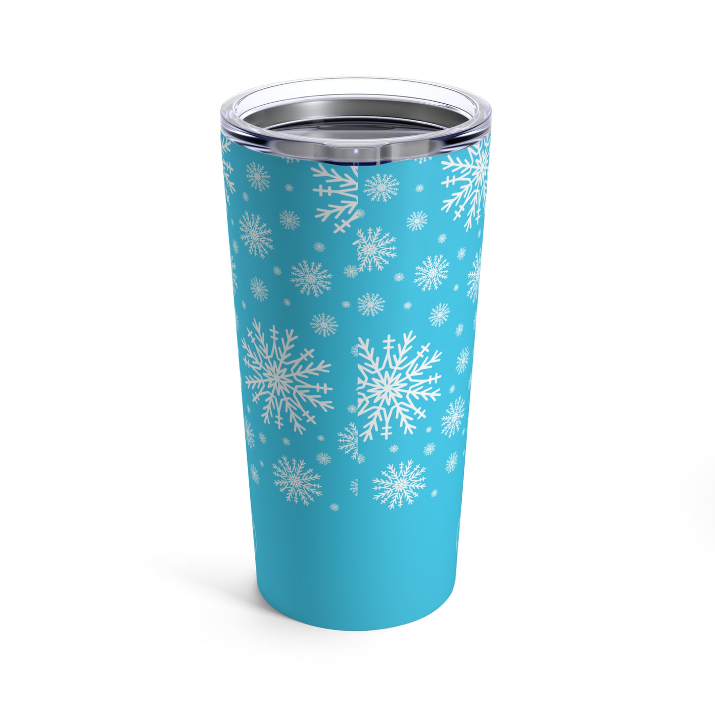 Snowflakes Blue Tumbler 20oz