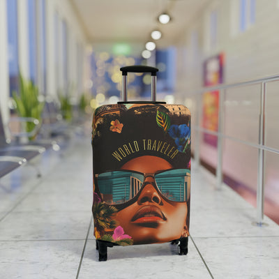 World Traveler Luggage Cover