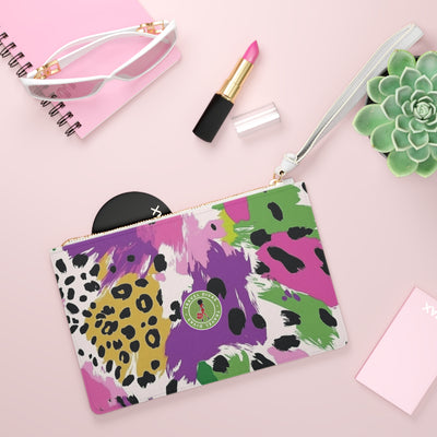 Wild Pop Safari Clutch Bag