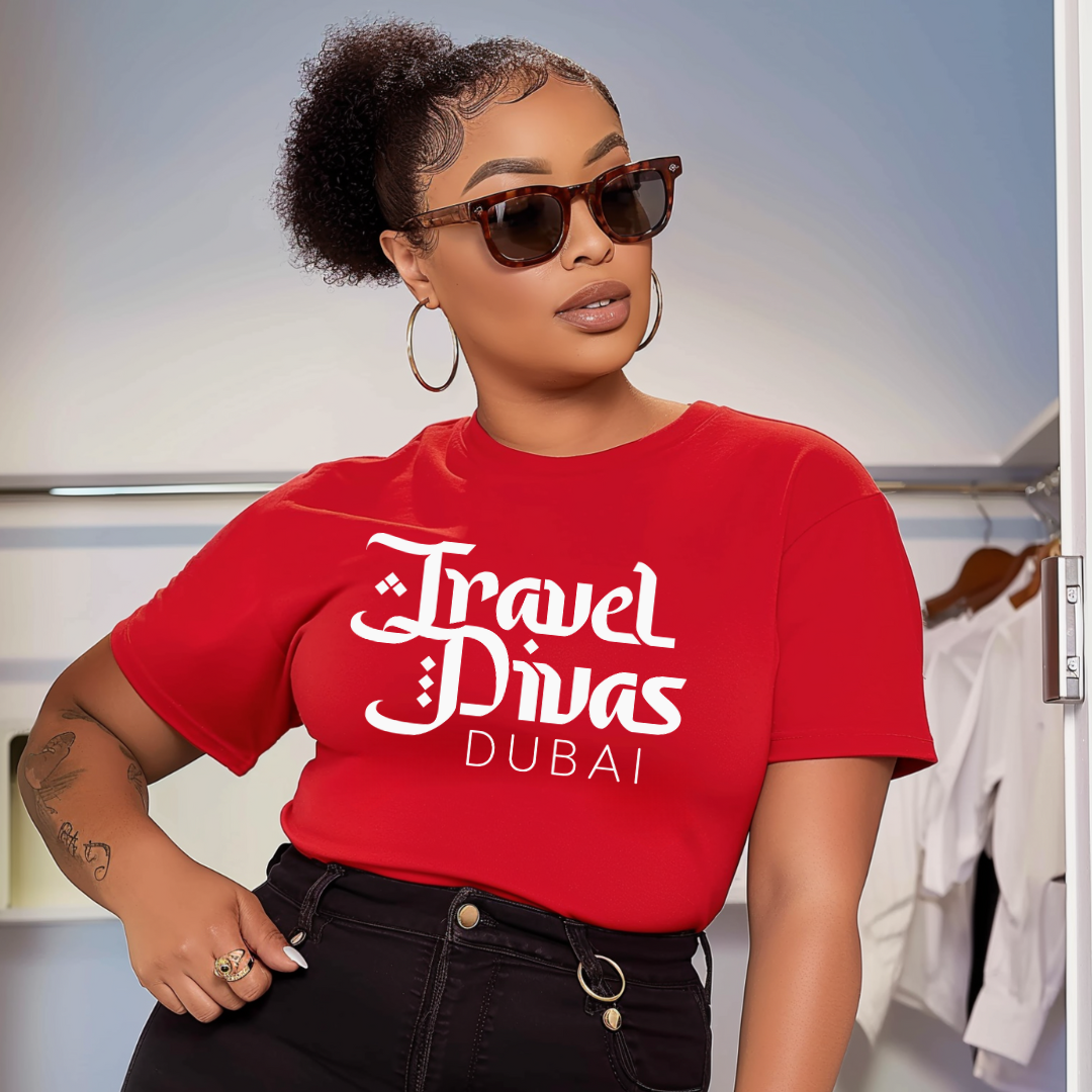 Travel Divas Dubai Logo Red