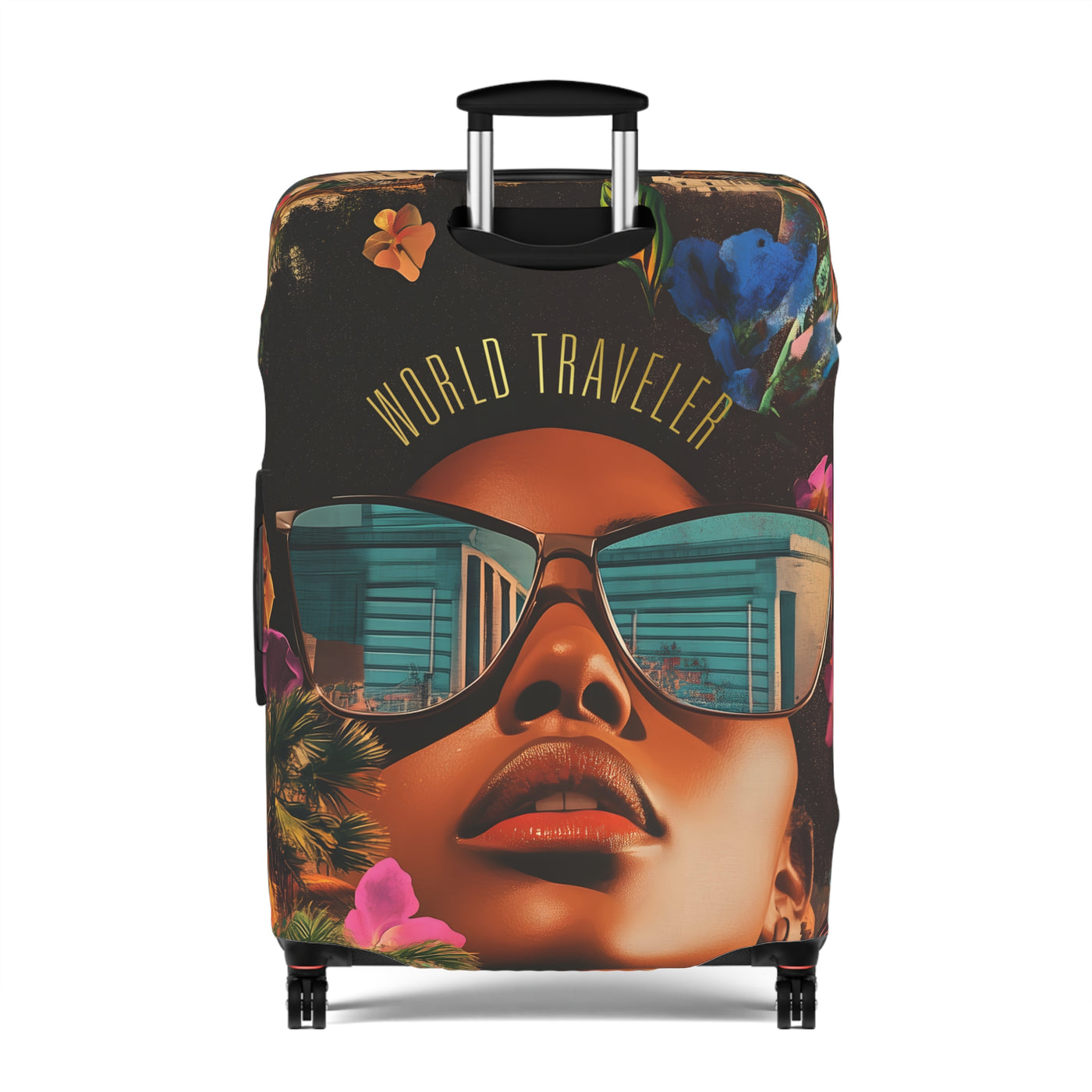 World Traveler Luggage Cover