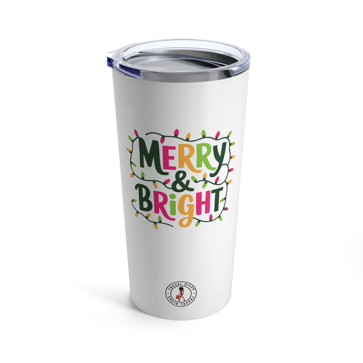 Merry & Bright Tumbler 20oz