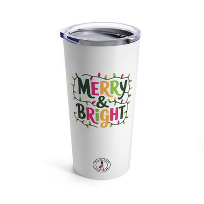 Merry & Bright Tumbler 20oz