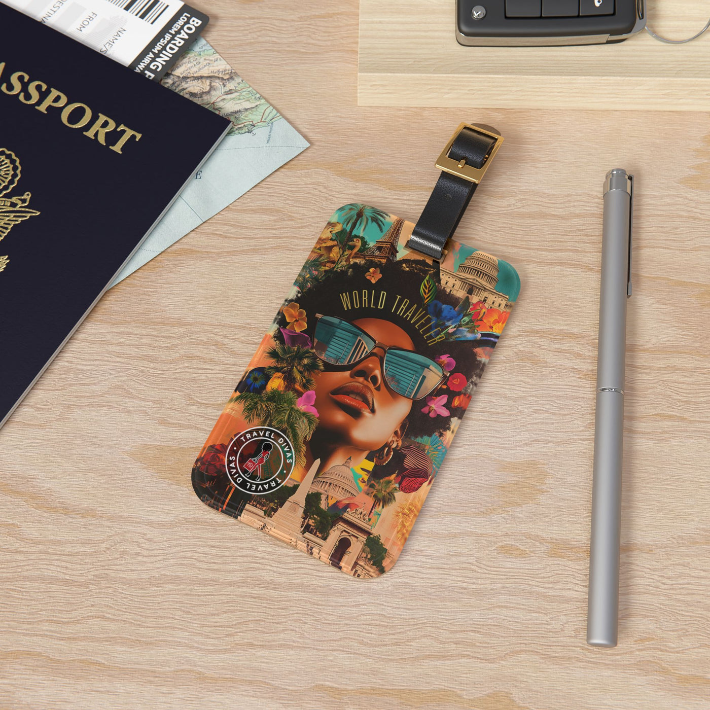 World Traveler Luggage Tag