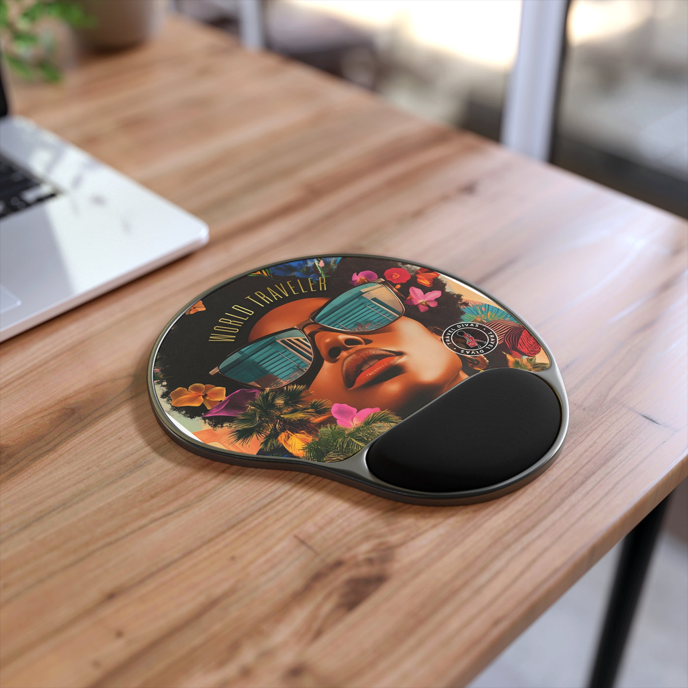 Mouse Pad With Wrist Rest