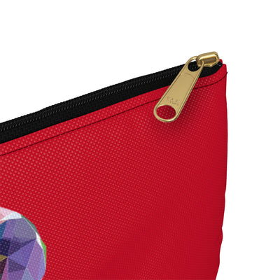 Diva Bear Red Accessory Pouch