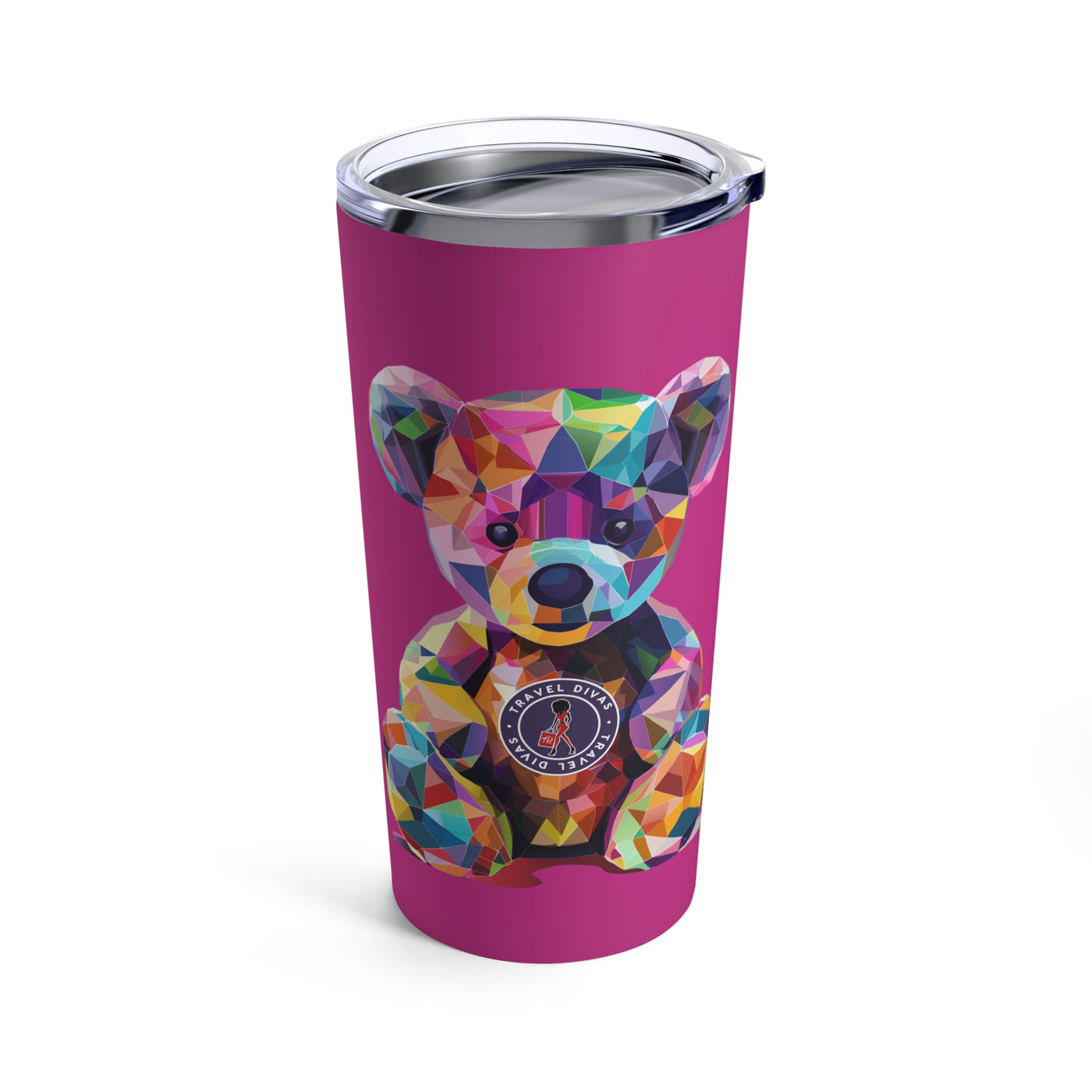 Copy of Diva Bear Pink Tumbler 20oz