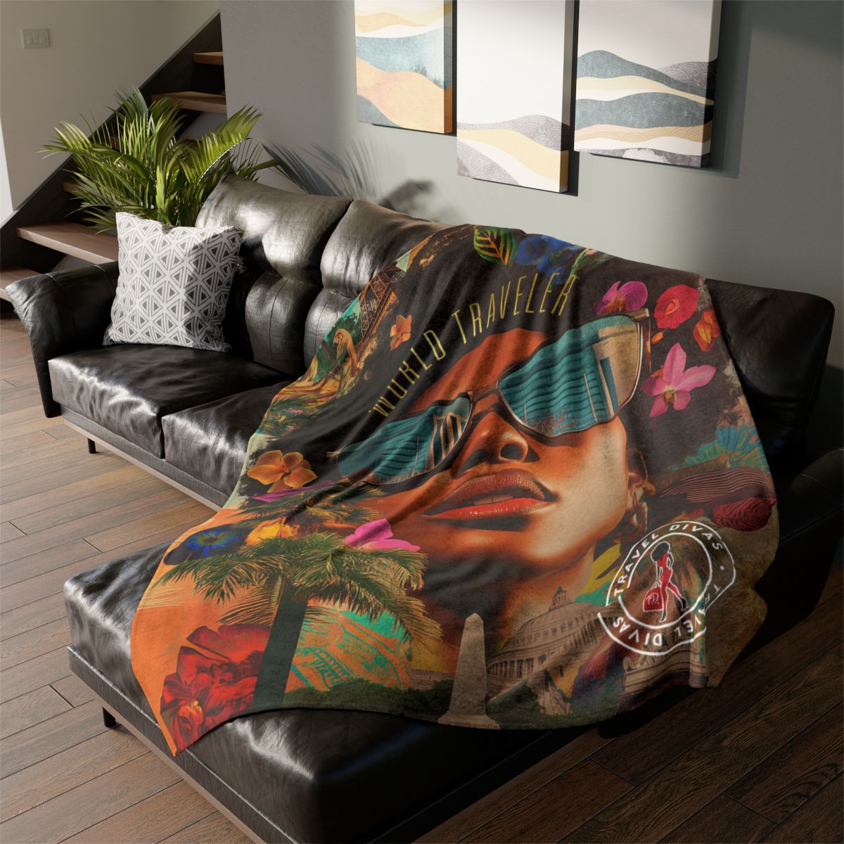 World Traveler Soft Polyester Blanket