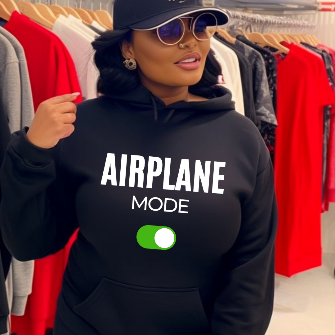 Airplane Mode Unisex Hoodie