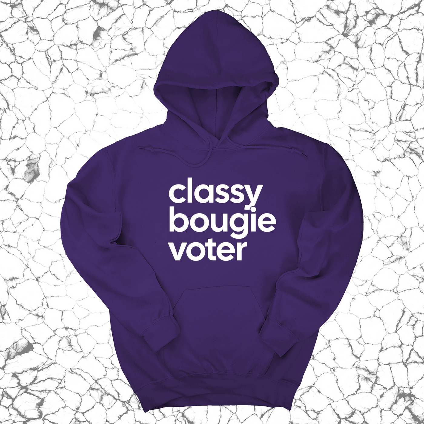 Classy Bougie Voter Unisex Hoodie