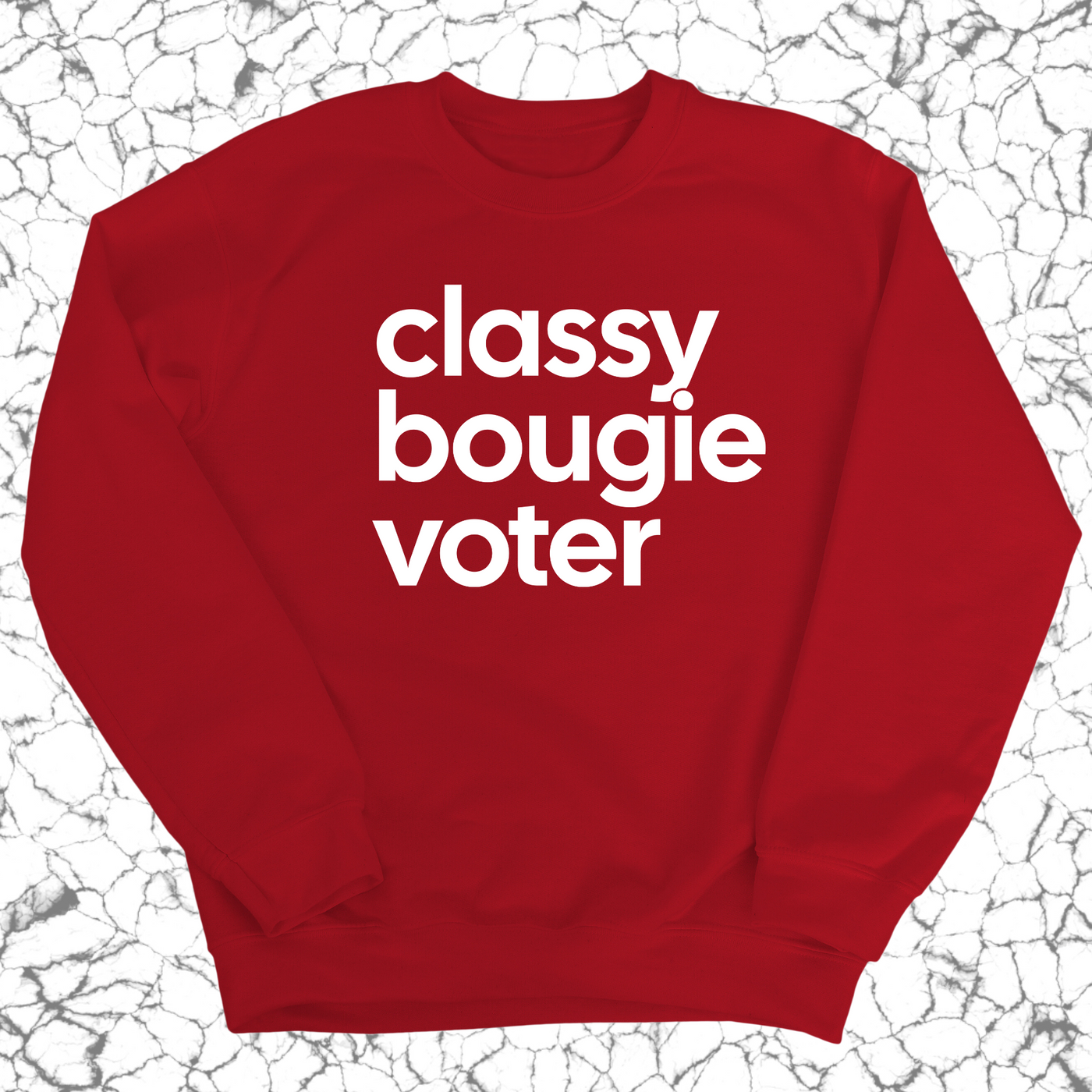 Classy Bougie Voter Unisex Sweatshirt