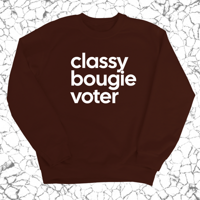 Classy Bougie Voter Unisex Sweatshirt