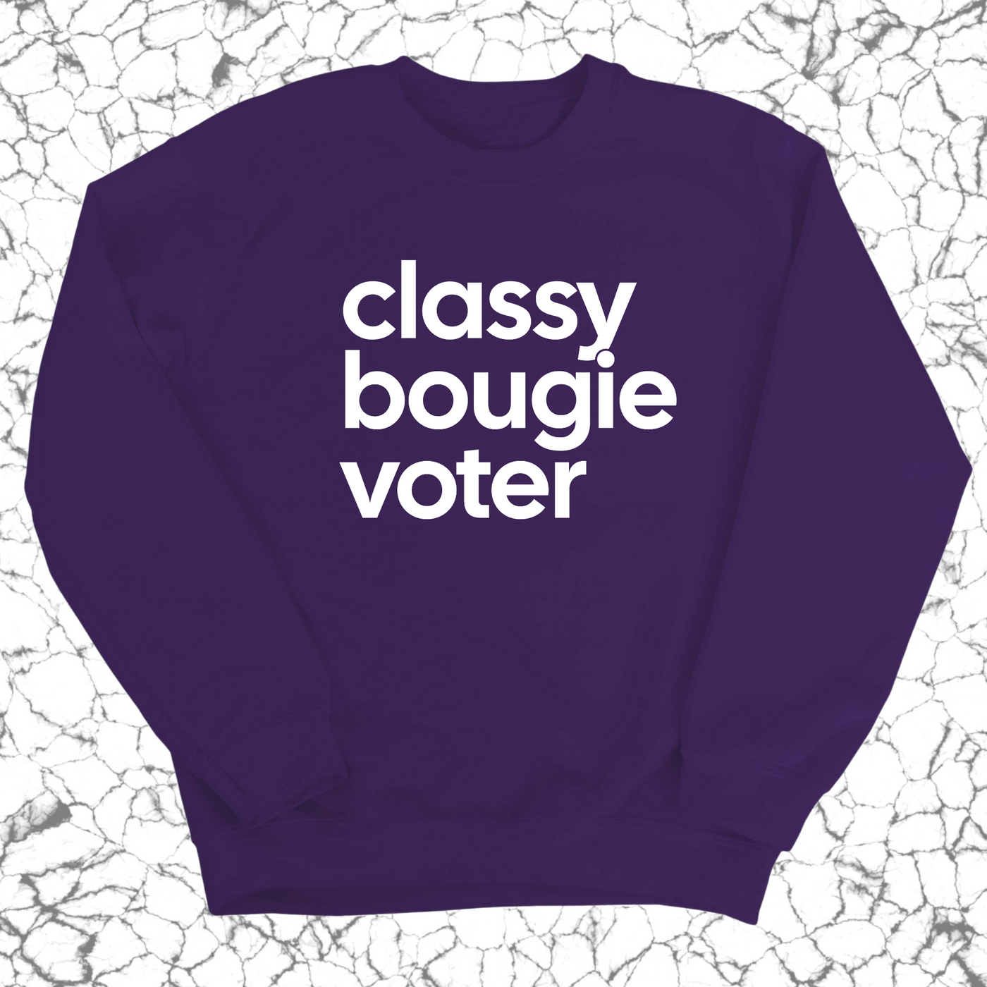 Classy Bougie Voter Unisex Sweatshirt