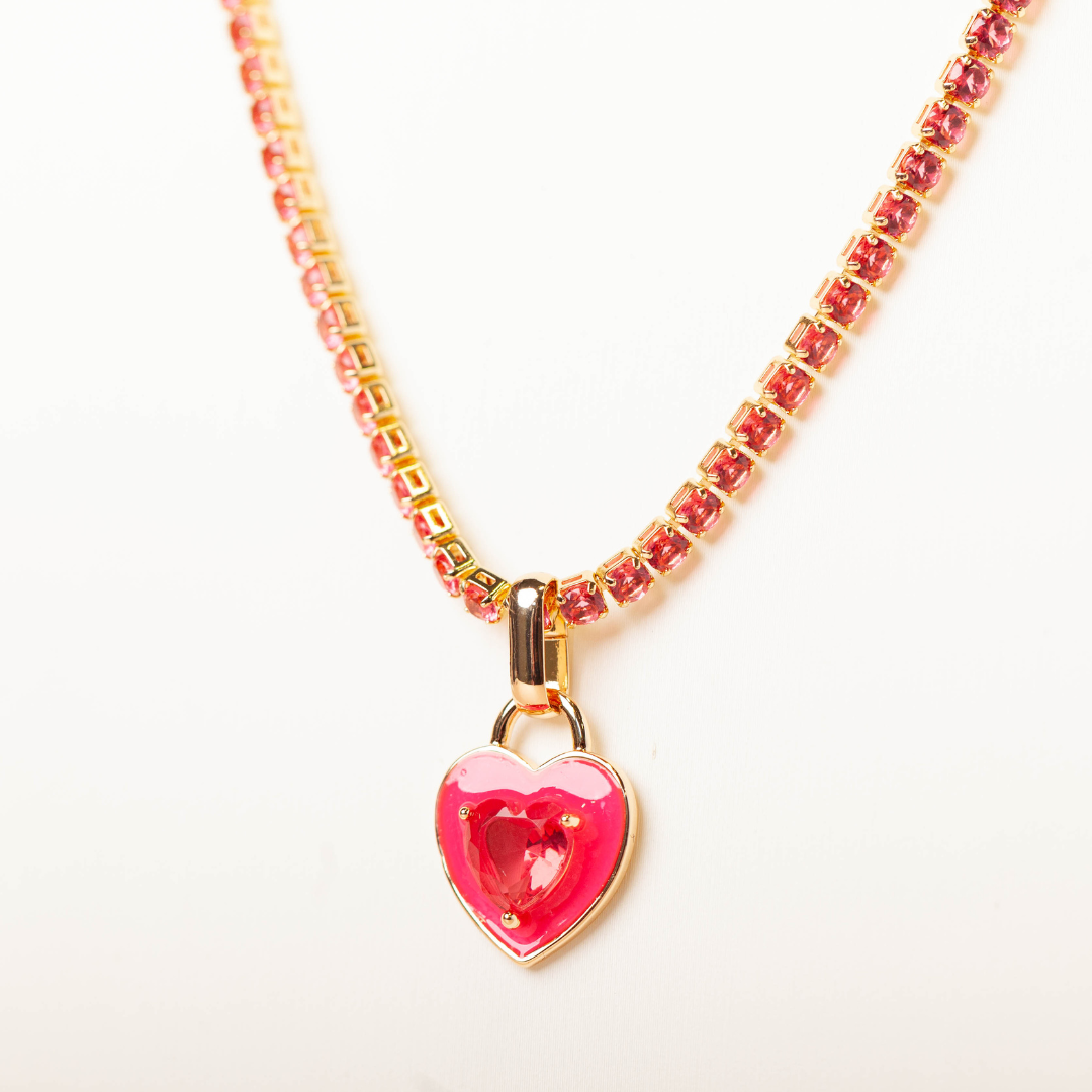 LOVE ON ICE NECKLACE