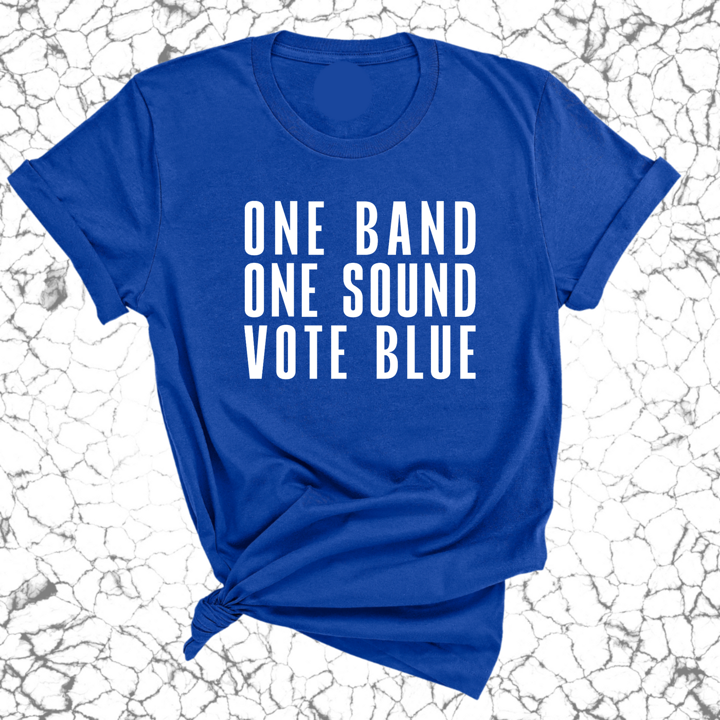 One Band One Sound Vote Blue  (UNISEX FIT T-SHIRT)