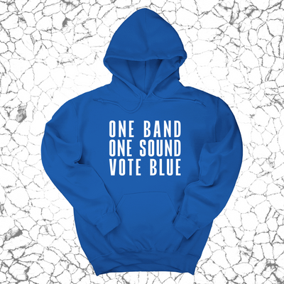 One Band One Sound Vote Blue Unisex Hoodie