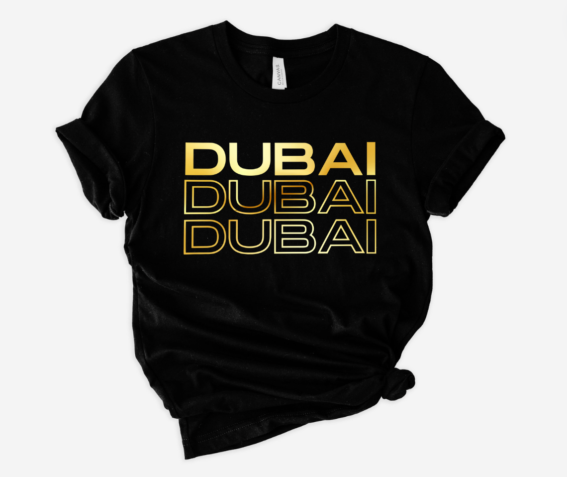 Gold Dubai Unisex Shirt