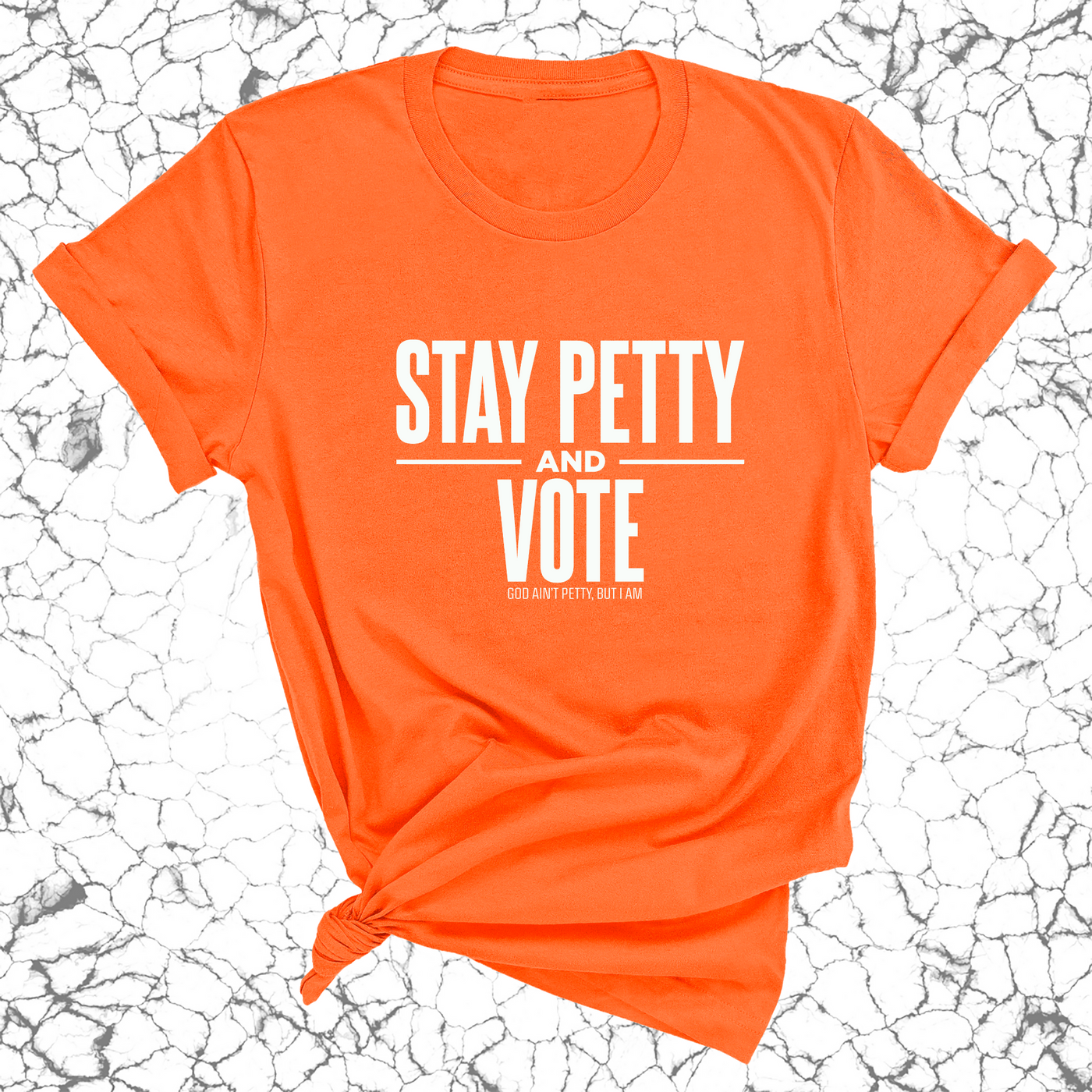 Stay Petty and Vote Unisex Tee