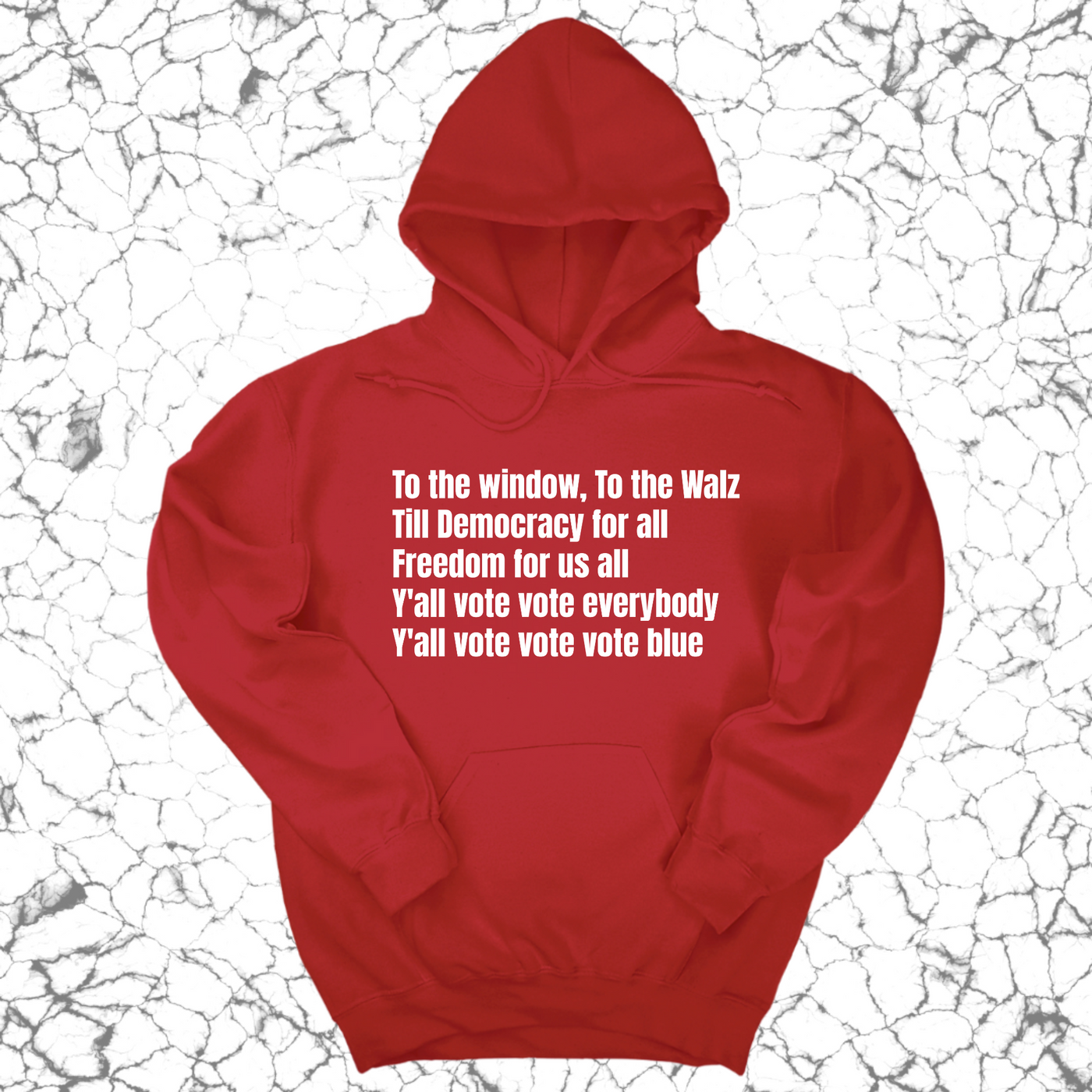 To the Window, To the Walz Unisex Hoodie