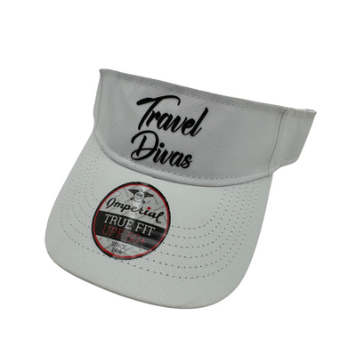 travel-divas-script-visor-white