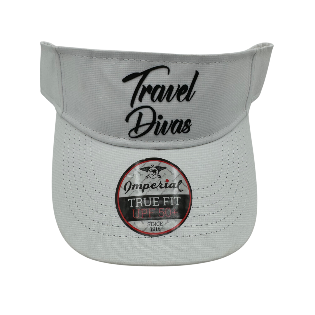 travel-divas-script-visor-white