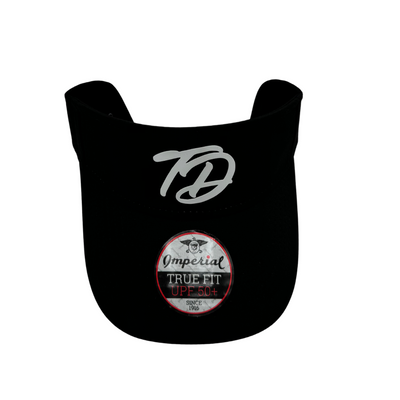 Travel Divas Initials Visor - Black